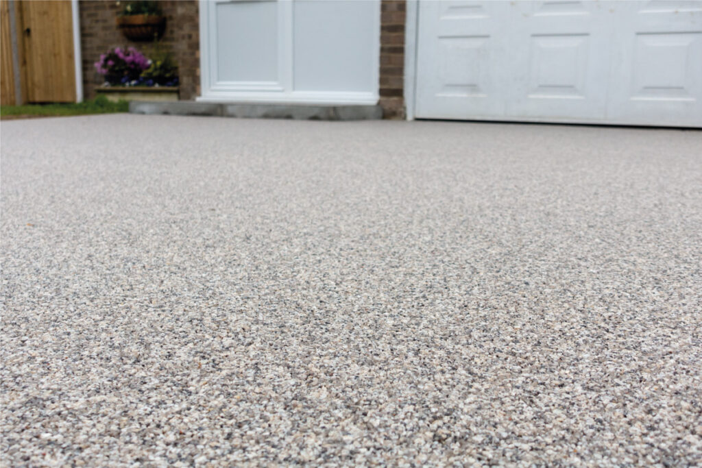 A lovely resin bound stone surface